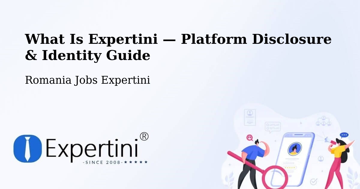 What Is Expertini — Platform Disclosure & Identity Guide – Grabăț